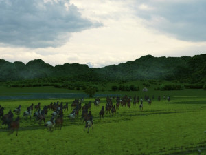 racecourse Modello 3D