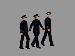 policemen 3D Model