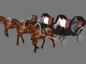 carriage 3Dモデル
