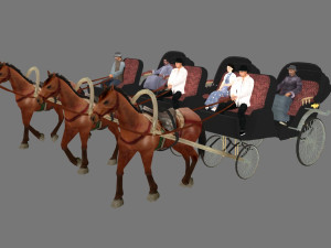 carriage 3D 모델