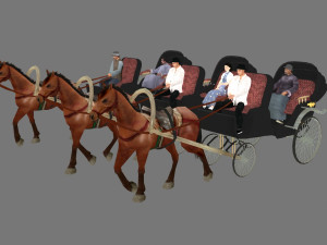 carriage 3D 모델