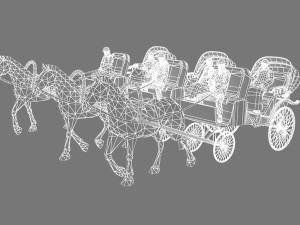 carriage 3D 모델