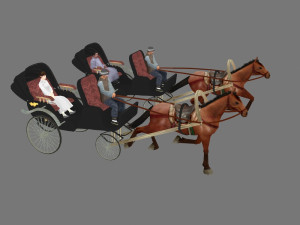 carriage 3Dモデル