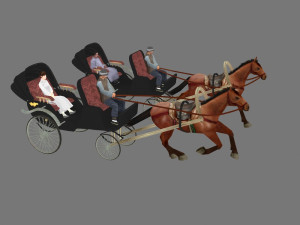carriage 3Dモデル