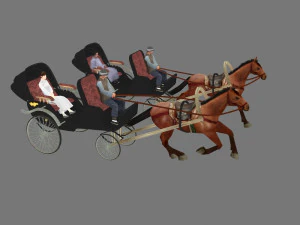 carriage 3D Model