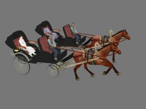 carriage 3Dモデル
