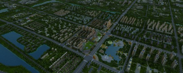 city building Model 3D .c4d .max .obj .3ds .fbx .stl .blend 