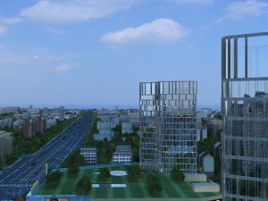 city building Modèle 3D