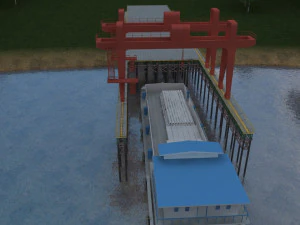 construction of bridges 3D Model