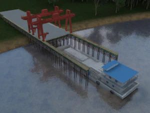construction of bridges 3D Model