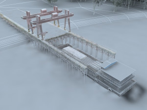 construction of bridges 3D 模型