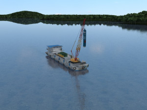 construction of bridges 3D Model