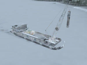 construction of bridges 3D Model