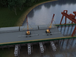 construction of bridges Modelo 3D