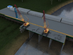construction of bridges 3D Модель