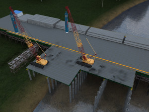 construction of bridges 3D 模型