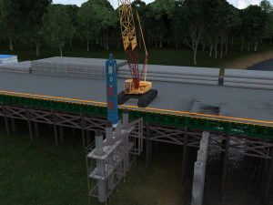 construction of bridges 3D Model
