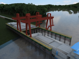 construction of bridges 3Dモデル