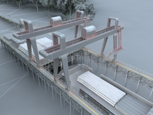 construction of bridges 3Dモデル