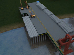 costruzione di ponti Modello 3D