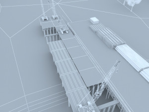 construction of bridges 3D Model