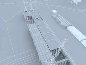 construction of bridges 3D Model