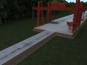construction of bridges 3Dモデル