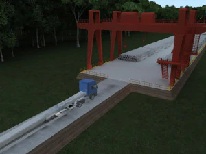 construction of bridges 3D Model