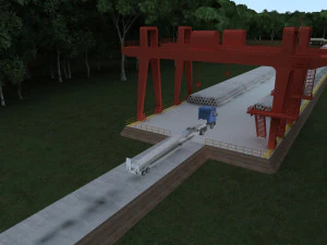 construction of bridges 3D Model