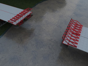 construction of bridges 3D Model