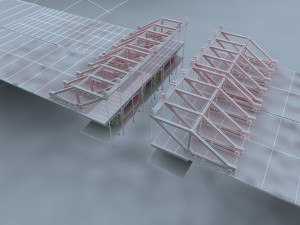 construction of bridges Modello 3D