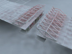 construction of bridges 3D Model
