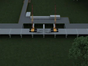 construction of bridges 3D Model