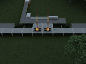 construction of bridges Modèle 3D