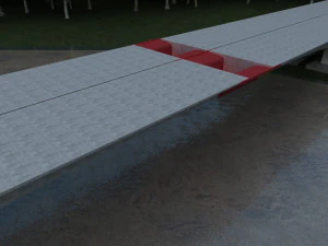 Bau von Br&uuml;cken 3D Modell