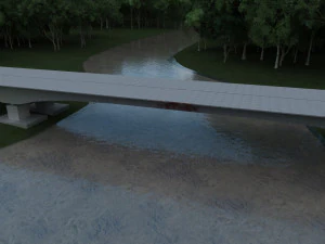 construction of bridges 3D Model