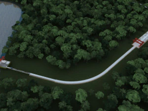 будівництво мостів 3D Модель