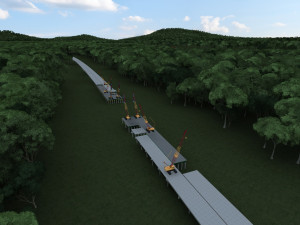 construction of bridges Modello 3D