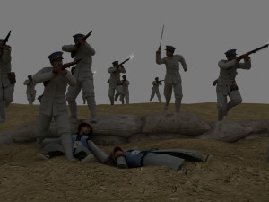 conflict Model 3D