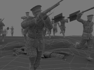 conflict 3D Model