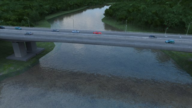bridge 3D मॉडल .c4d .max .obj .3ds .fbx .stl .blend 
