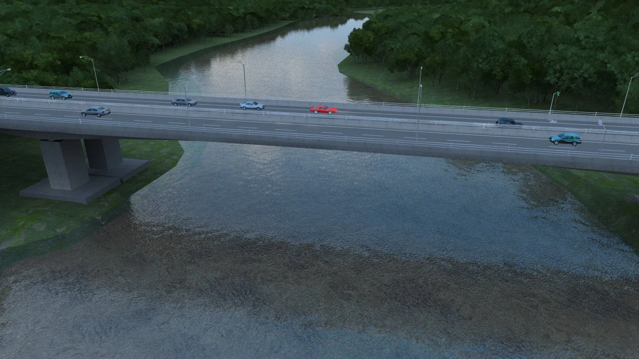 bridge 3D Model .c4d .max .obj .3ds .fbx .stl .blend