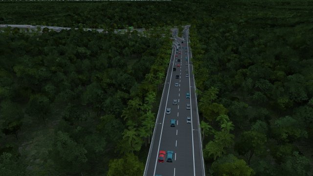 highway 3D-Modell .c4d .max .obj .3ds .fbx .stl .blend 