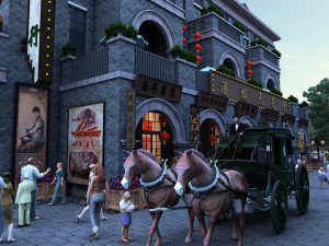 old street 3D Модель