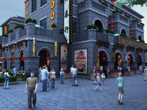 old street 3Dモデル
