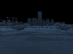 seagulls Modelo 3D