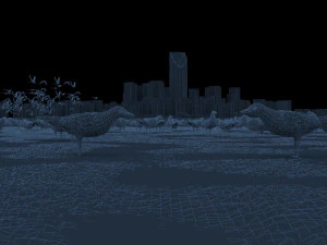 सीगल 3D मॉडल