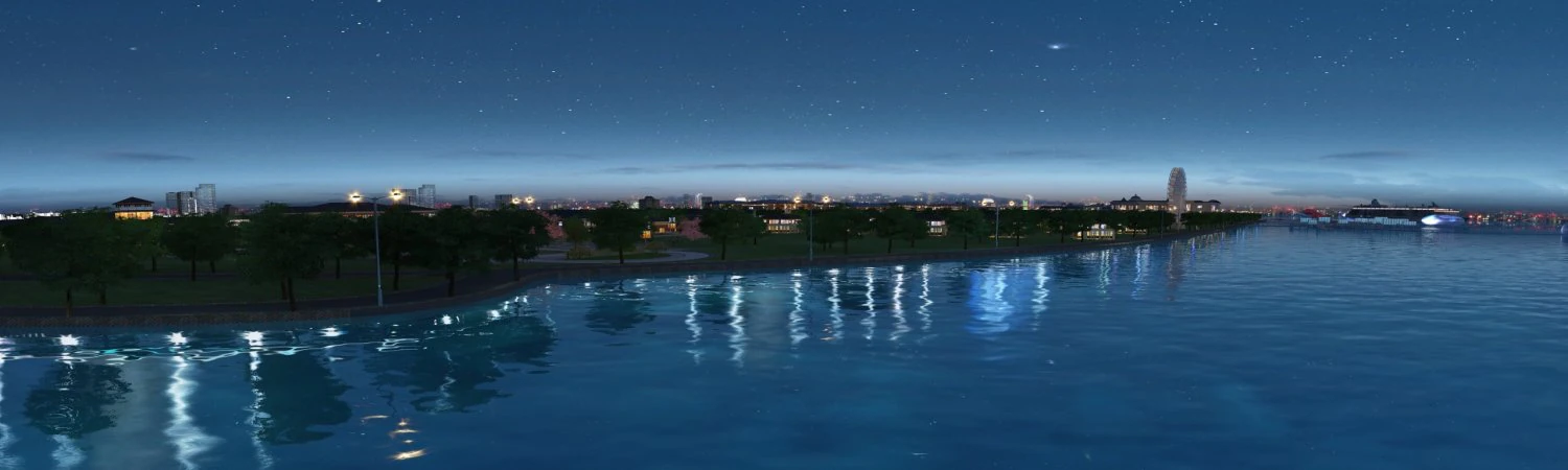 sea cruise ship 3D Model .c4d .max .obj .3ds .fbx .stl .blend