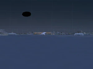 sea cruise ship 3D Model