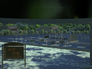 school 3D Model